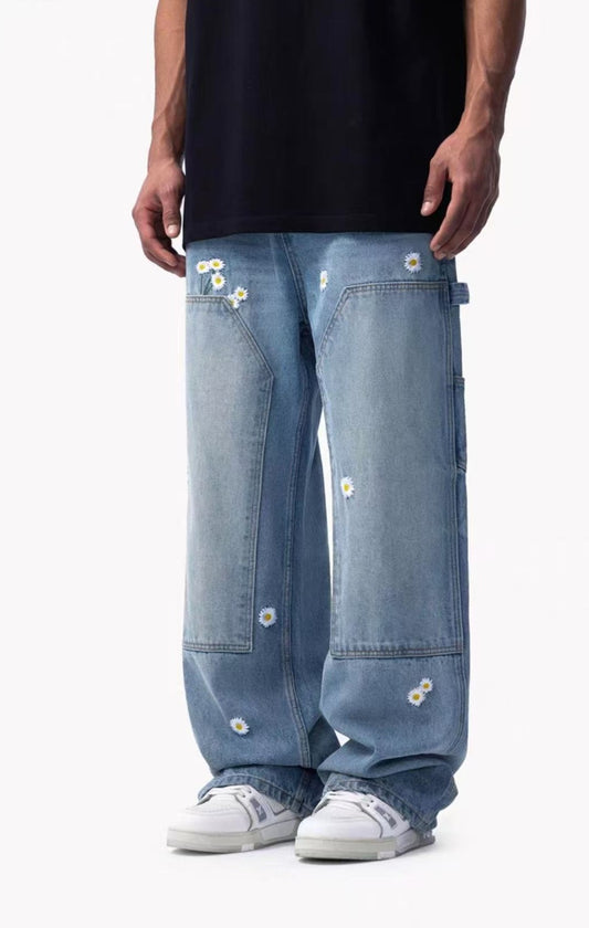 FDR Daisy Patchwork High Waist Jeans