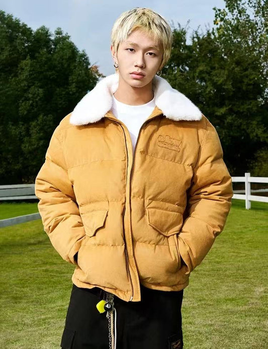 AFGK Removable Lapels Down Jacket