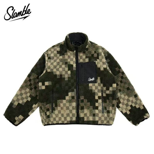 SLAMBLE Mosaic Polar Fleece Jacket