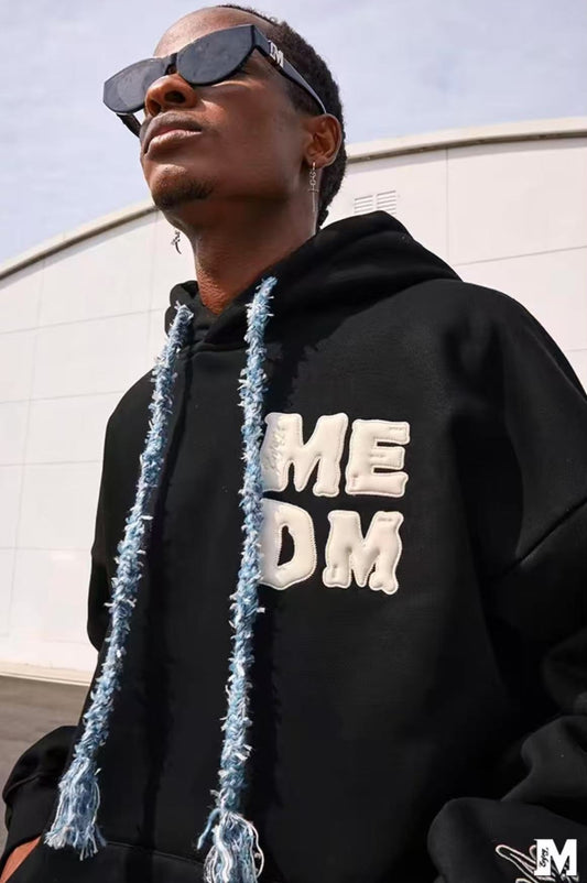 MEDM Woolen Drawstring Hoodie