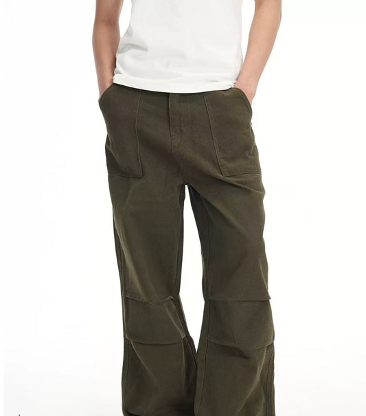 BIPOLAR Vintage Army Paratrooper Pleated Cargo Pants