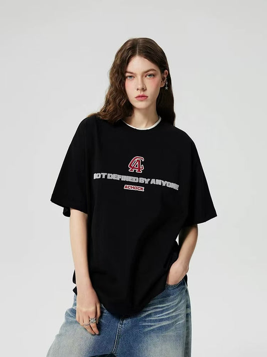 ACHOCK Not Defined Embroidered Tee