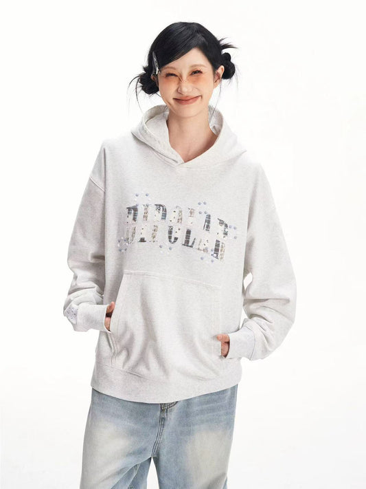 BIPOLAR Gemstone Embroidered Patch Hoodie