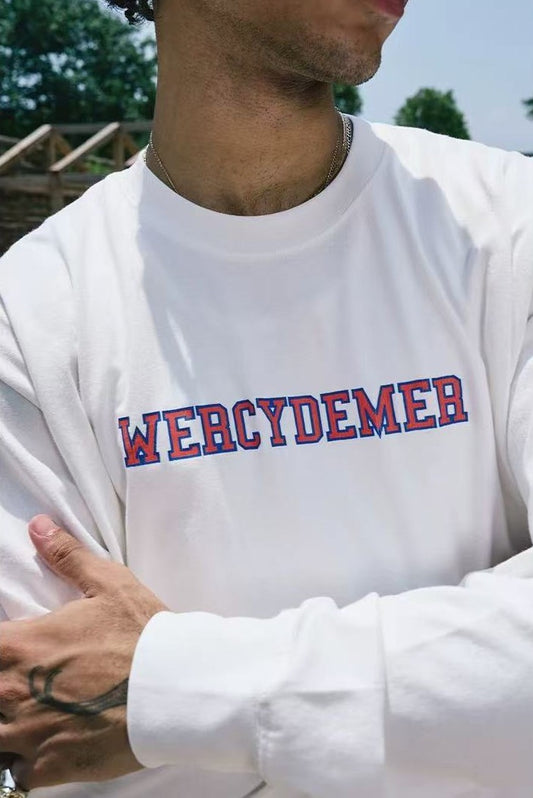 REMEDY 69 Cracked Print Long-sleeve Tee