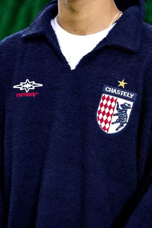 REMEDY Logo Embroidered Top