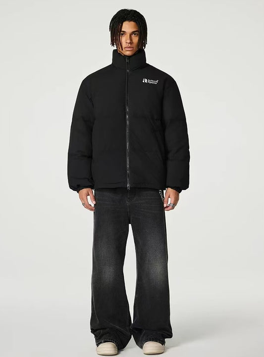 ACHOCK Sports Velvet Stand Collar Down Jacket