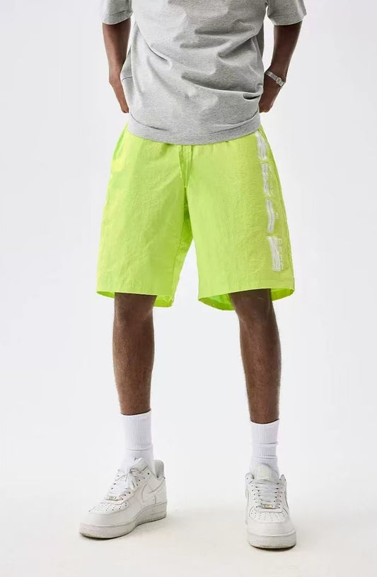 MEDM Nylon Letter Logo Shorts