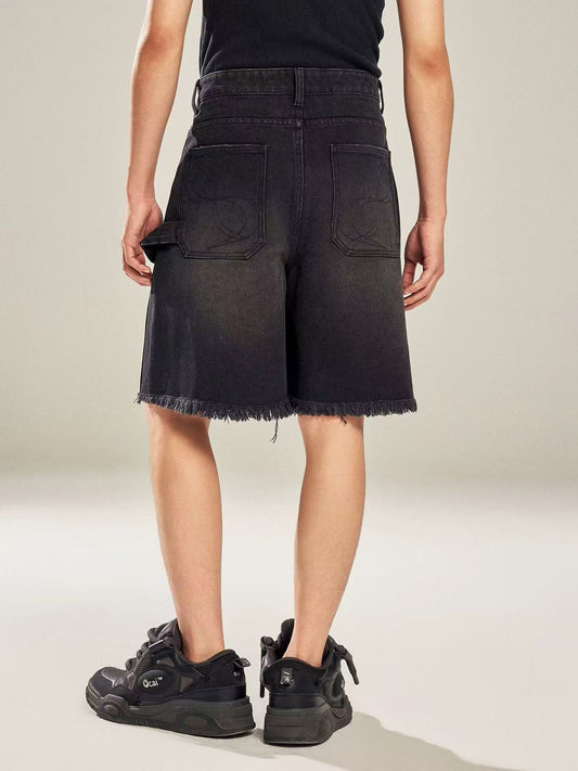 BIPOLAR Retro Denim Shorts