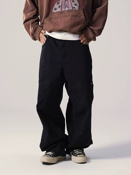 REMEDY Loose Straight-leg Cargo Pants
