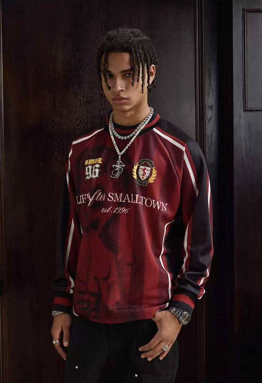 STK Vintage Casual Long-Sleeve Jersey