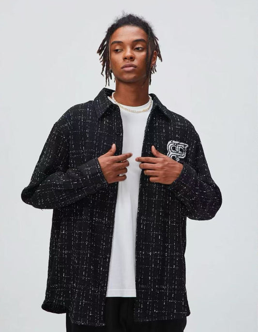 BIPOLAR French Style Lattice Jacket
