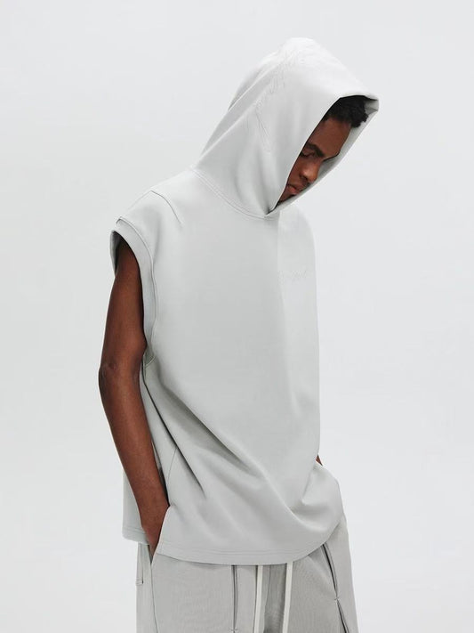 ATRY Hooded LOGO Embroidered Vest