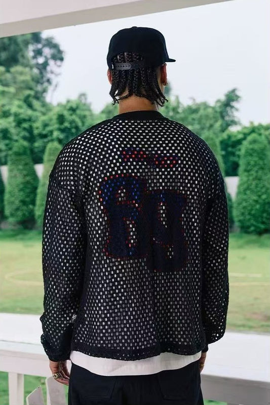 REMEDY Hollow Mesh Top