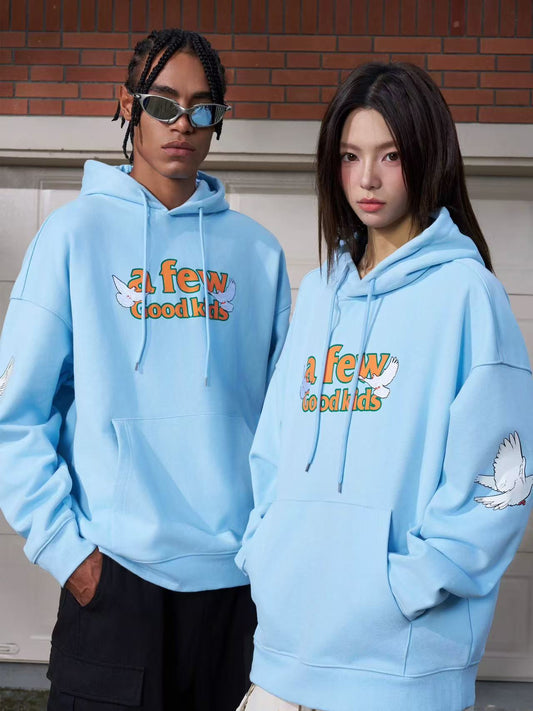 AFGK Peace Dove Embroidered hoodie