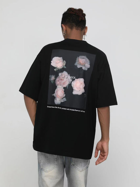 ACHOCK Floral Print T-shirt