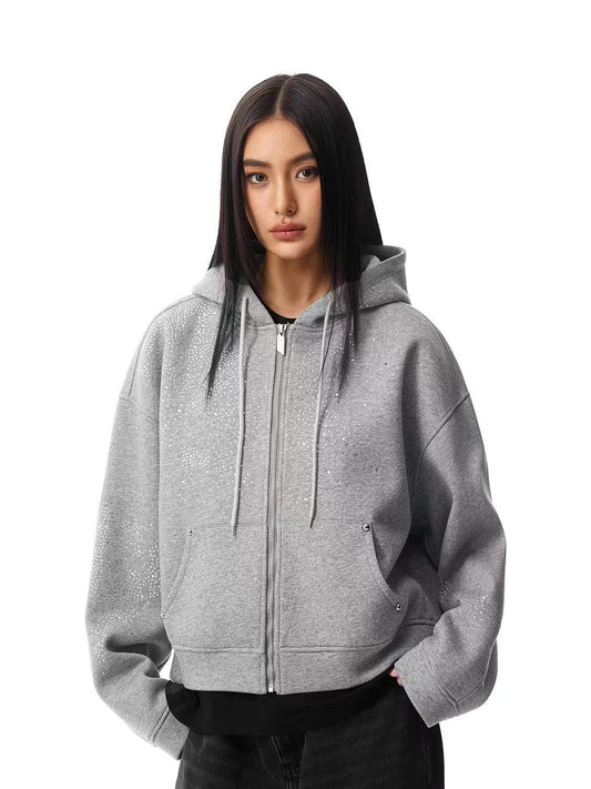 FDR Air Layer Hot Drill Cardigan Sweatshirt