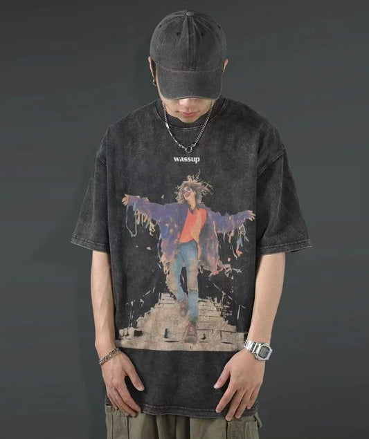 WASSUP Old Washed Joker Tee
