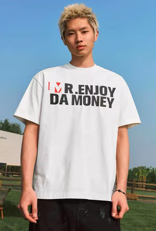 MEDM Film Letter Short-sleeved T-shirt