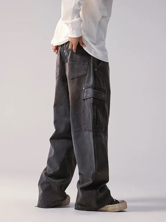 REMEDY Retro Straight-leg Loose Pants