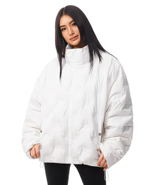 FDR Logo Embossed Down Jacket