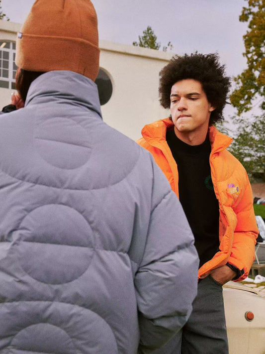 AFGK Solid Color Basketball Down Jacket