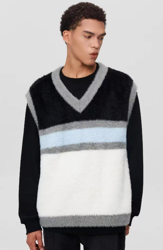 ATRY Striped Sweater Vest