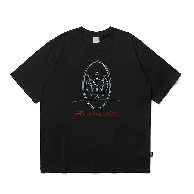 REMEDY Trident Print Short-sleeve T-shirt