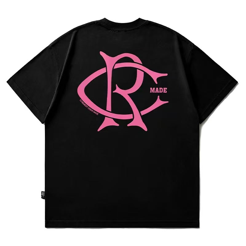 REMEDY Logo Print Short-sleeve T-shirt