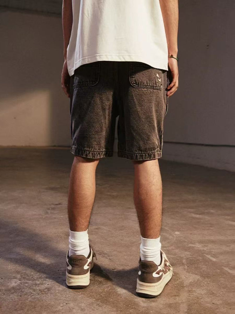 REMEDY Washed Vintage Denim Shorts