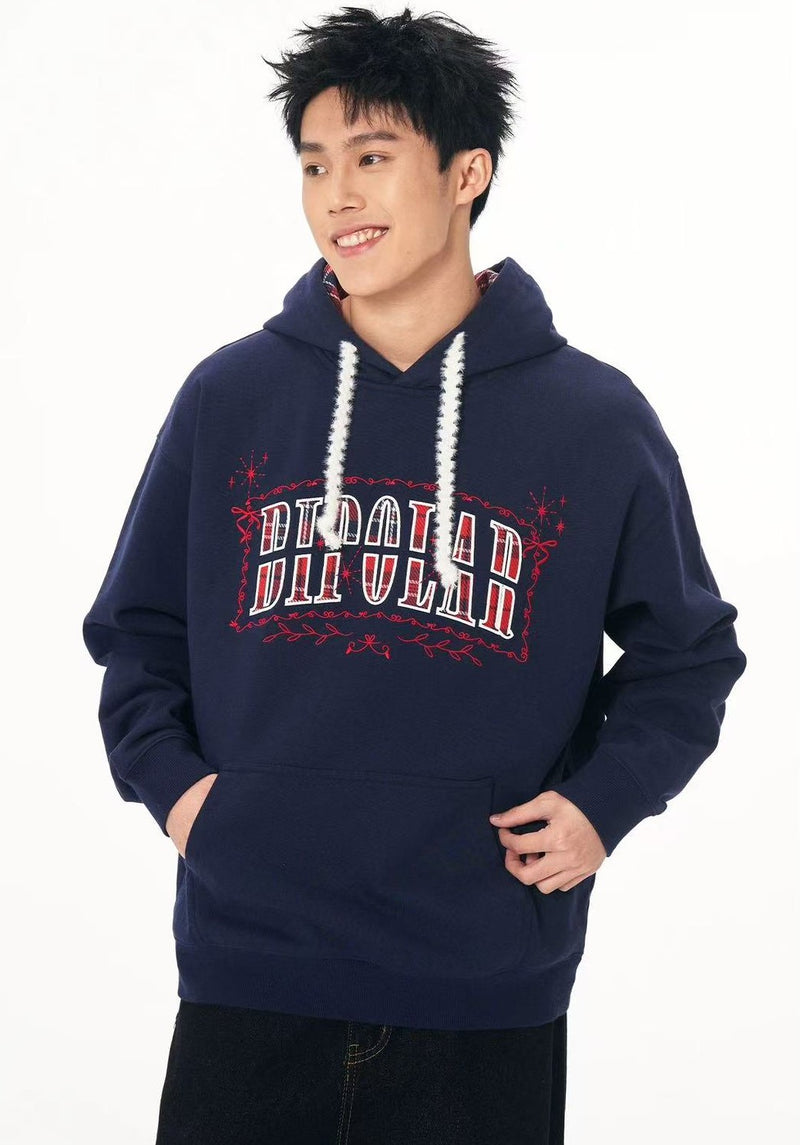 BIPOLAR Plaid Star Hoodie