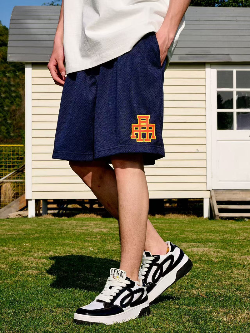 AFGK Hip Hop Street Mesh Sports Shorts