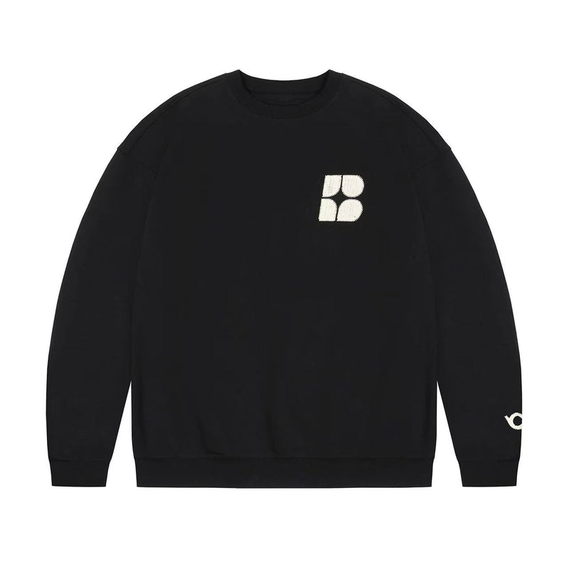 BIPOLAR Four-pointed Star Chain Sweatshirt