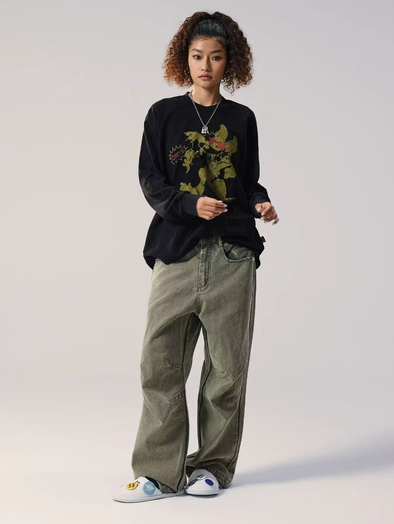 REMEDY Retro Vintage Washed Jeans