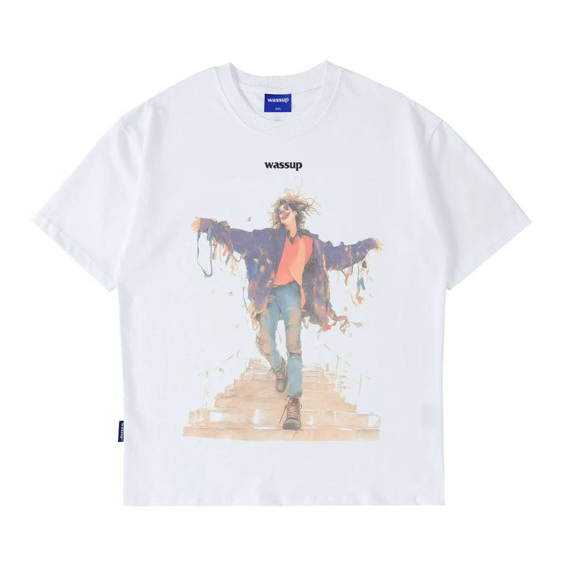 WASSUP Old Washed Joker Tee