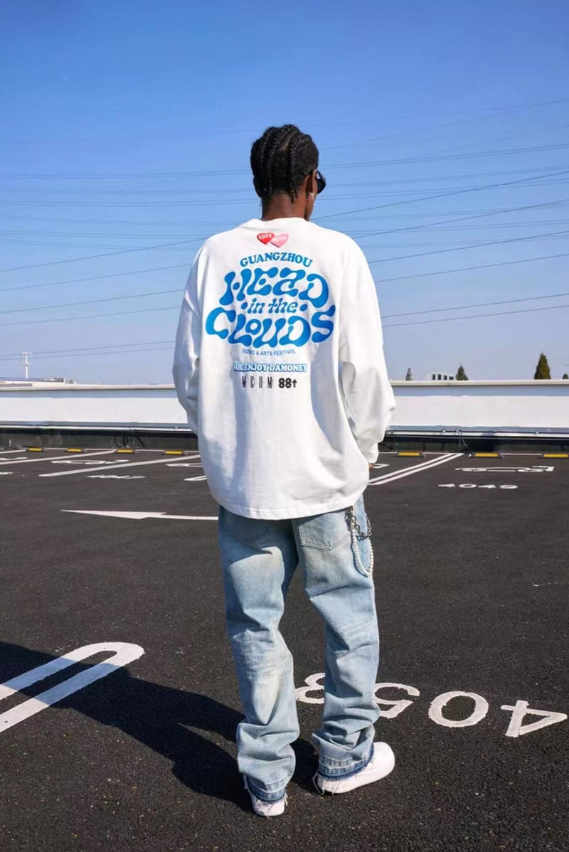 MEDMx88rising Co-branded Printed Long-sleeved T-shirt