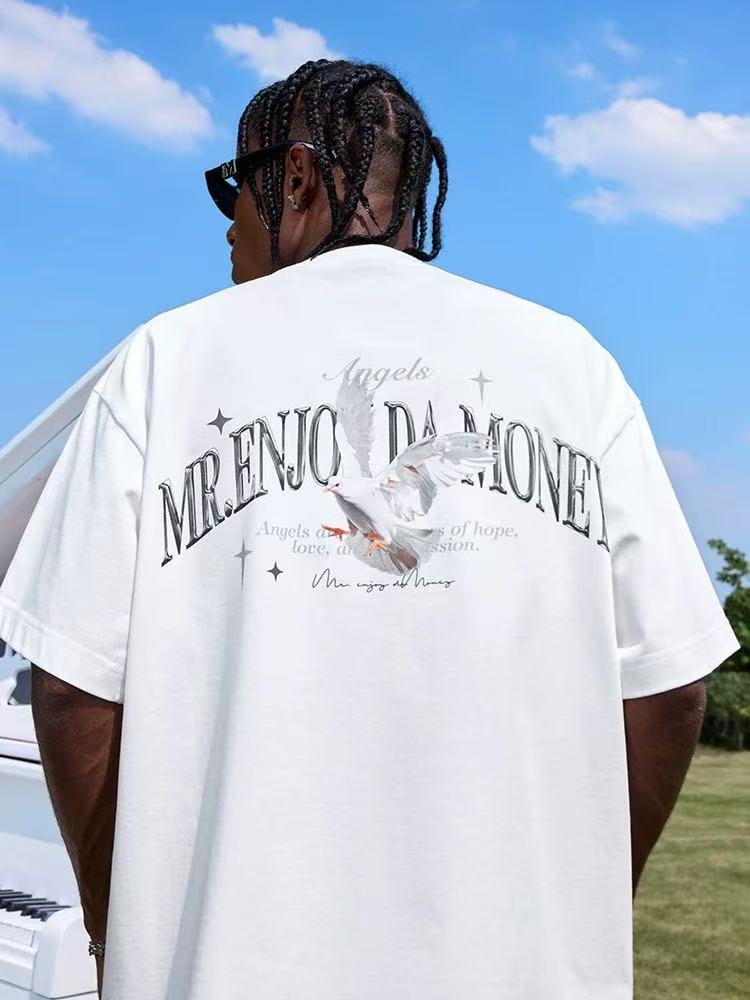 MEDM "Angel Series" Peace Dove Short-sleeved T-shirt