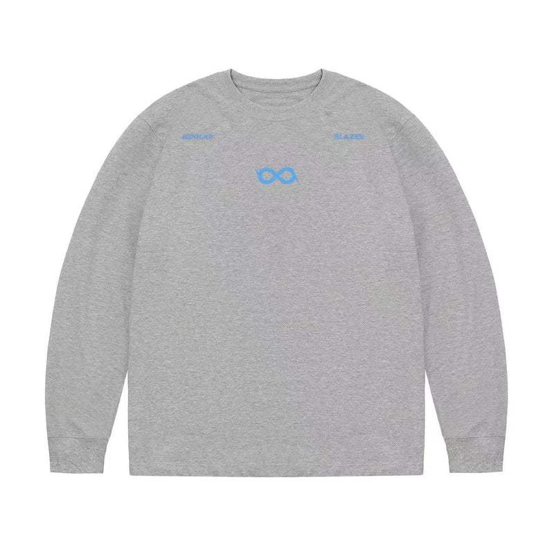BIPOLAR Offset Long-sleeve T-shirts