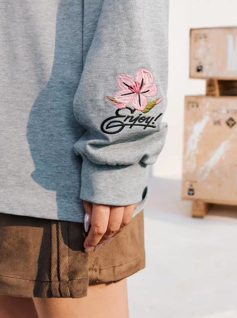 MEDM Floral Series Long-sleeved T-shirt