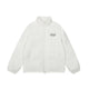 ACHOCK Logo Embroidered White Duck Down Jacket
