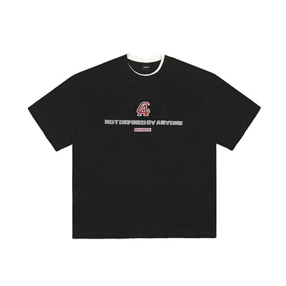 ACHOCK Not Defined Embroidered Tee