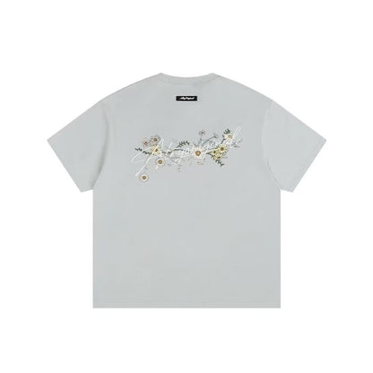ATRY floral Embroidery T-shirt