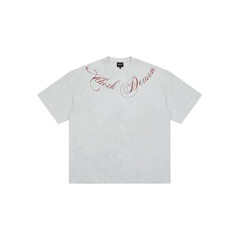 ACHOCK Floral Letter T-shirt