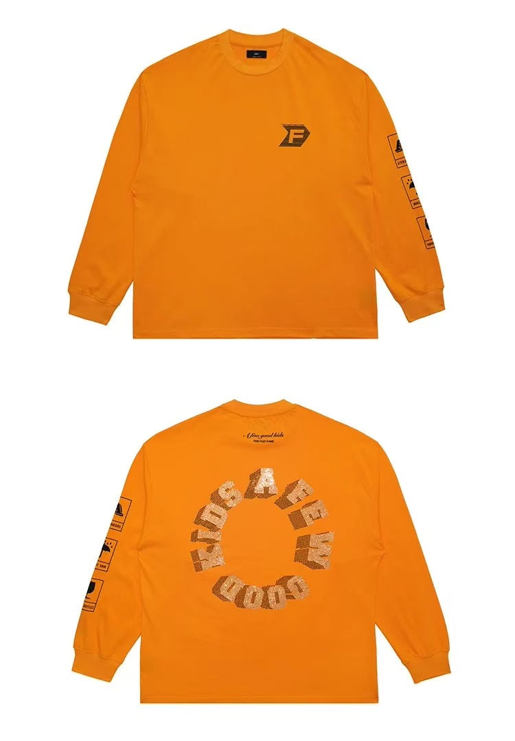 AFGK Hot Diamond Long-sleeve T-shirt