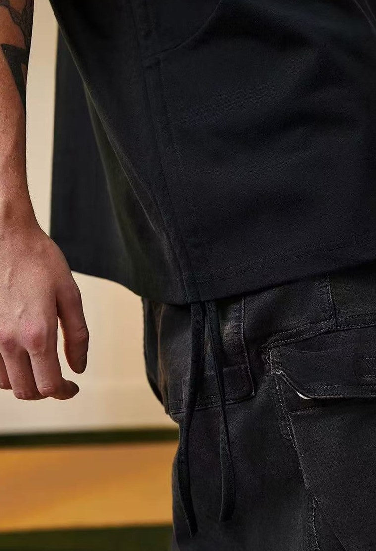 ACHOCK Logo Embroidered Short-sleeve T-shirt