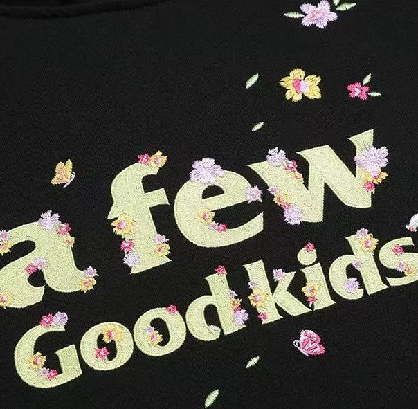 AFGK Butterfly Embroidered Hoodie