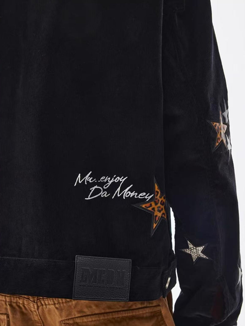 MEDM Star Patch Corduroy Jacket