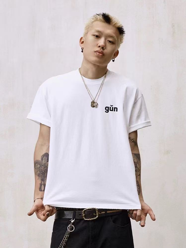 REMEDY Vintage High Street Washed Short-sleeved T-shirt