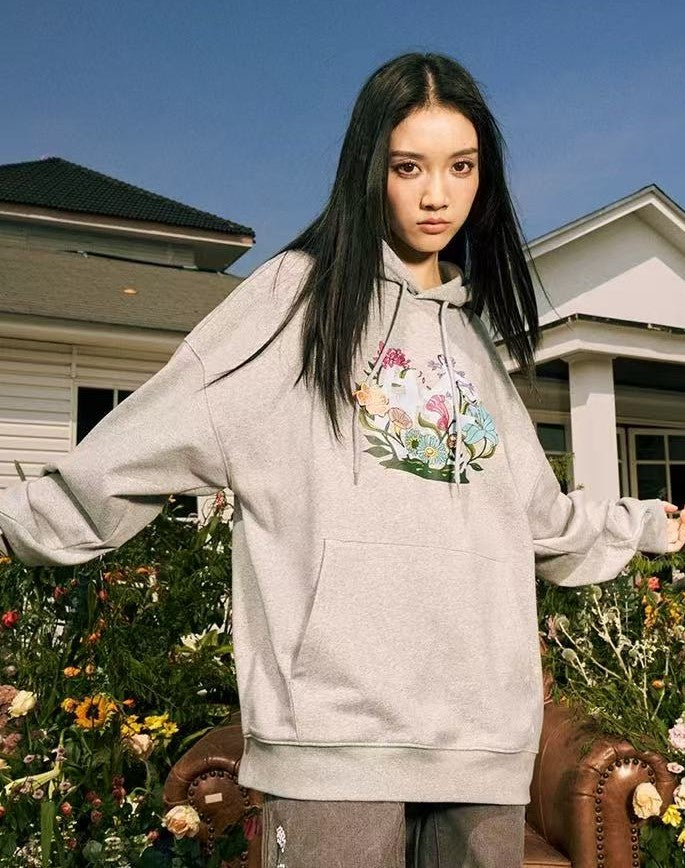 AFGK "Flower Series" Pullover Hoodie