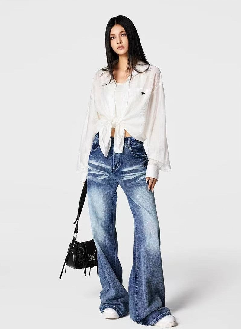 ACHOCK Drapey Lining Long-sleeve Shirt