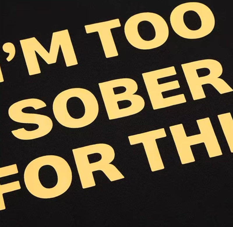 AFGK Slogan Ring LOGO Short-sleeved T-shirt